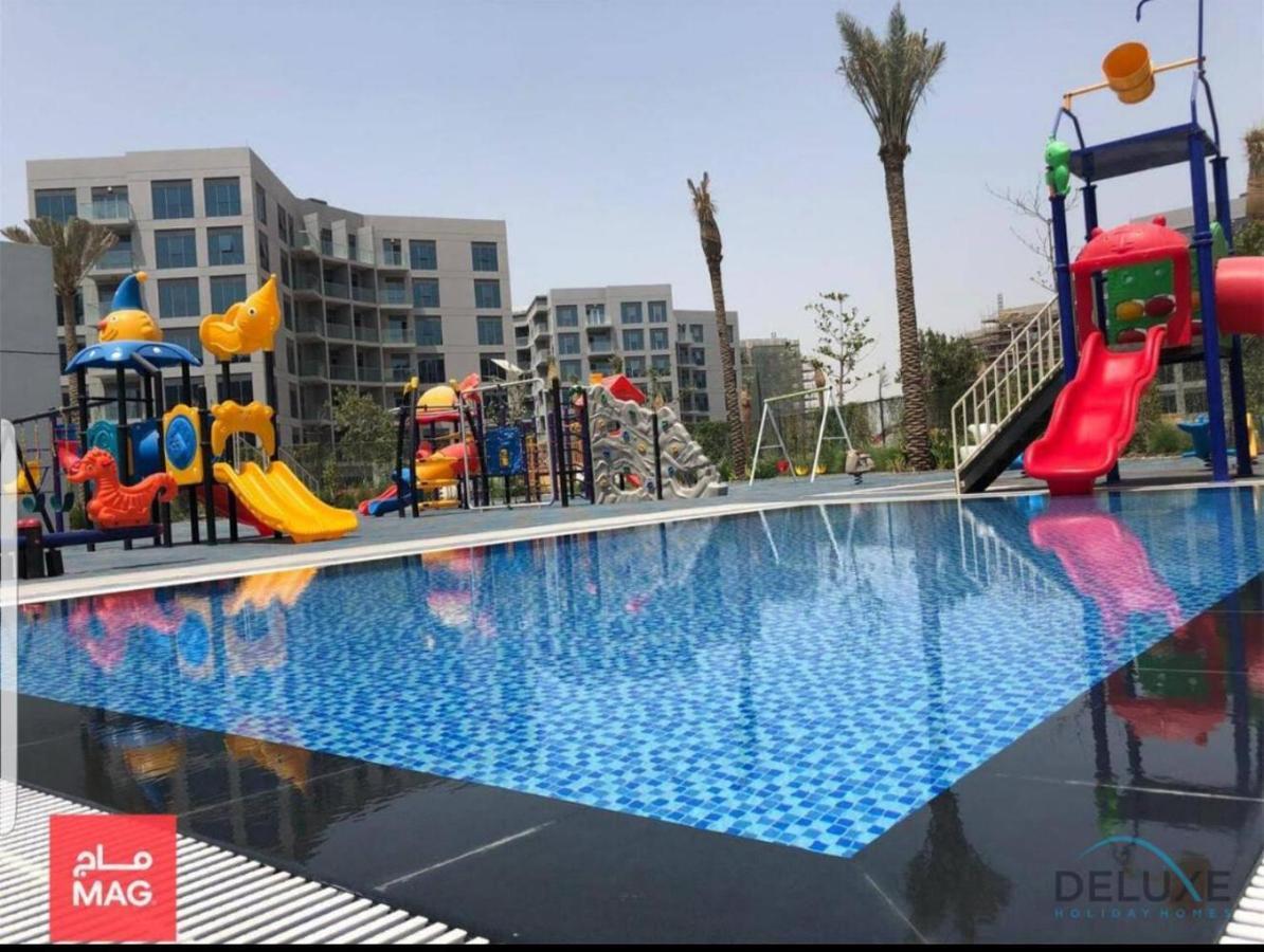 Peaceful 1Br At Mag 505 Dubai South By Deluxe Holiday Homes エクステリア 写真