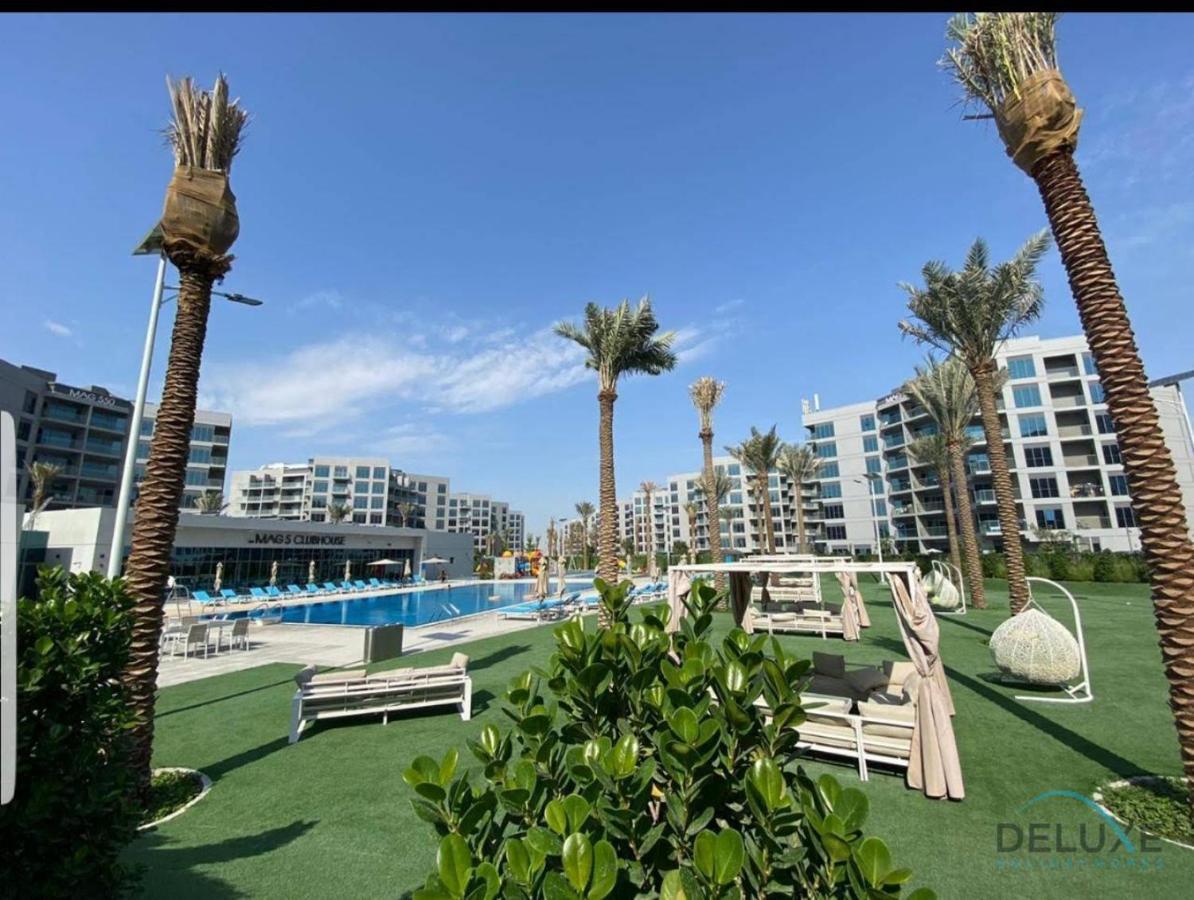 Peaceful 1Br At Mag 505 Dubai South By Deluxe Holiday Homes エクステリア 写真